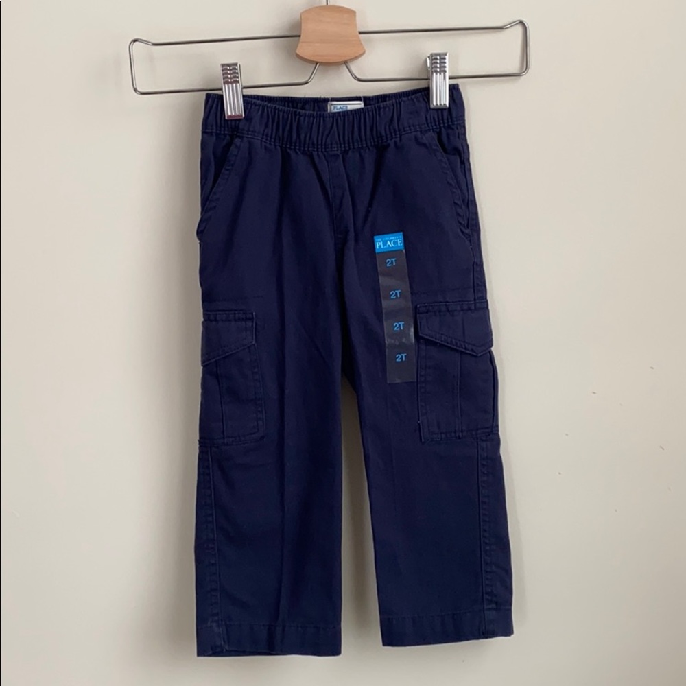 The Childrens Place boys blue dress pants size 2T